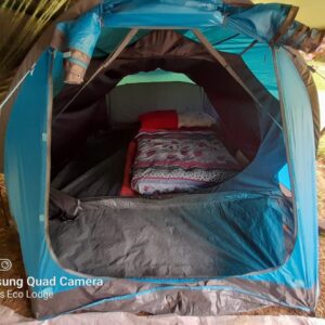 camping spot in your own tent